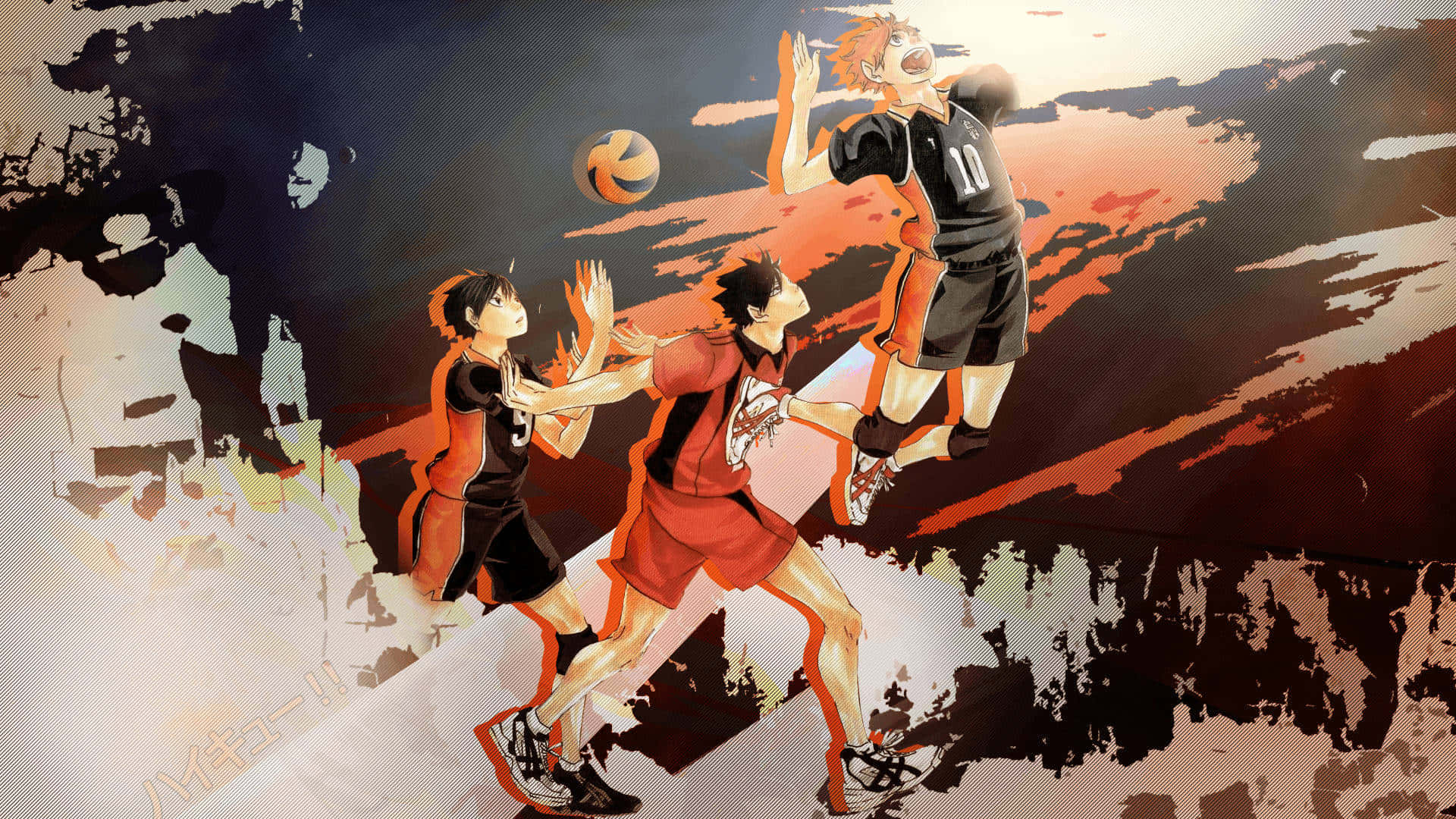 A Beautiful Haikyuu Computer Desktop To Get You Motivated For The Upcoming Series. Background