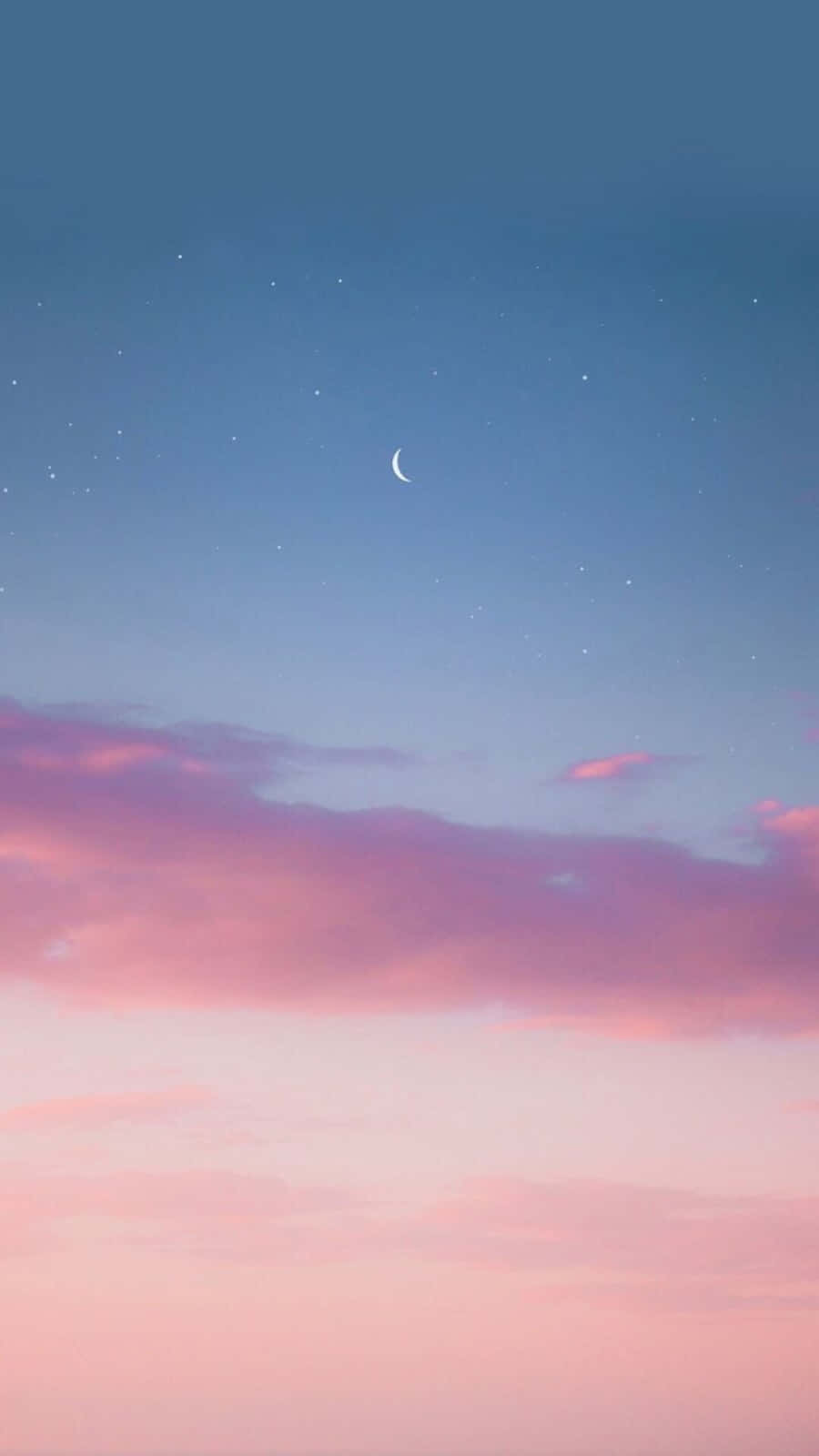 A Beautiful Landscape Of Pink And Blue Hues Background
