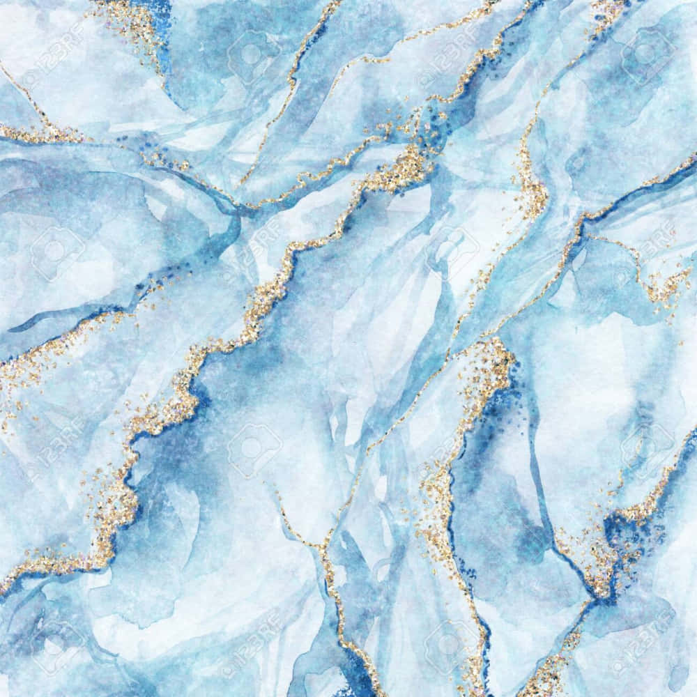 A Beautiful Light Blue Marble, Perfect For Decorating Any Space Background