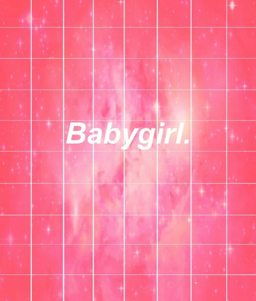 A Beautiful Little Girl Dressed In A Pink Dress. Background