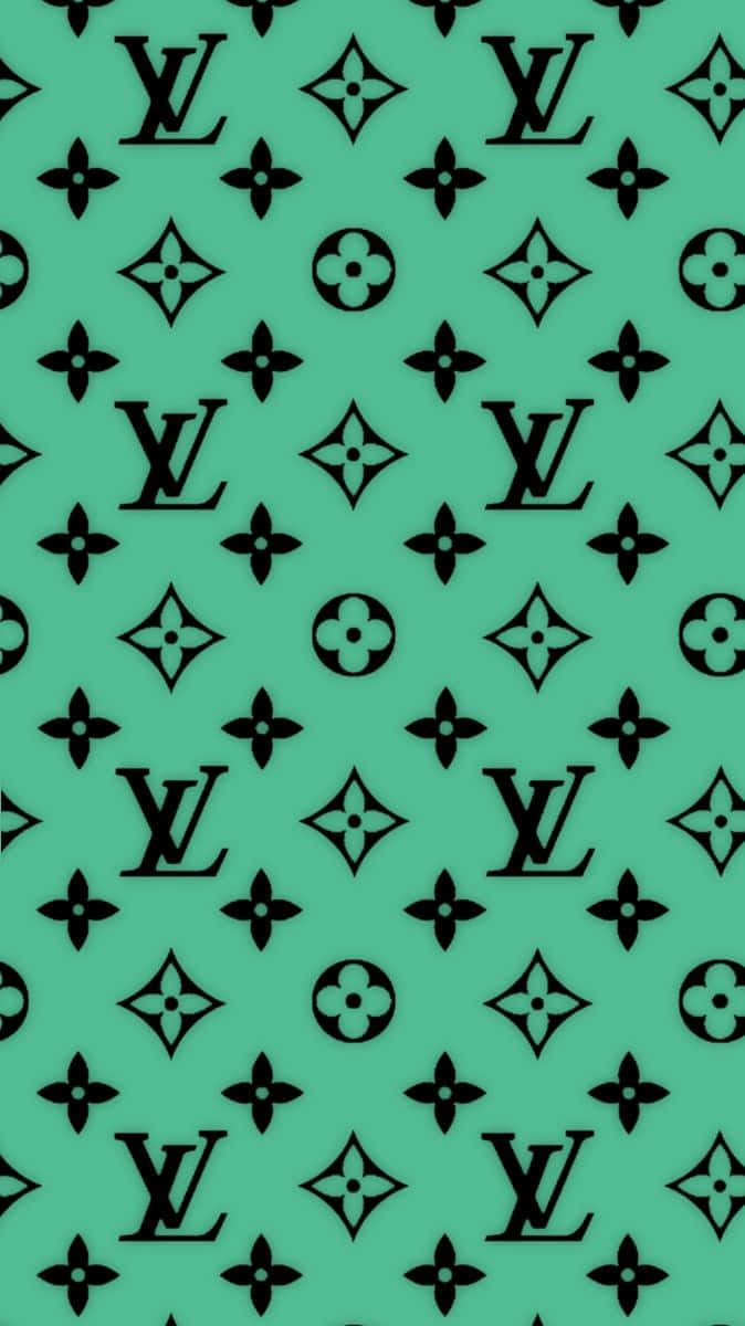 A Beautiful Louis Vuitton Pattern In All Its Detail Background