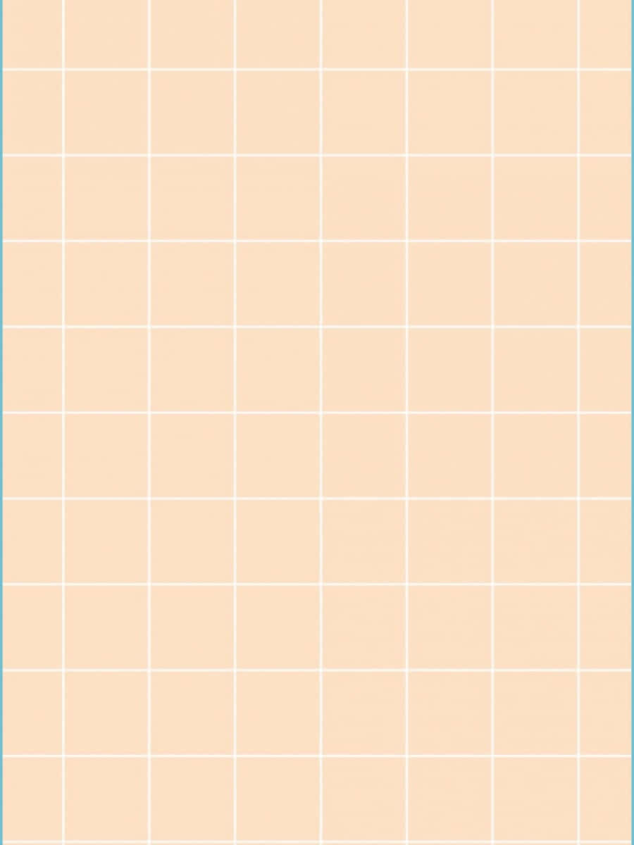 A Beautiful Pastel Grid Pattern Wallpaper Background