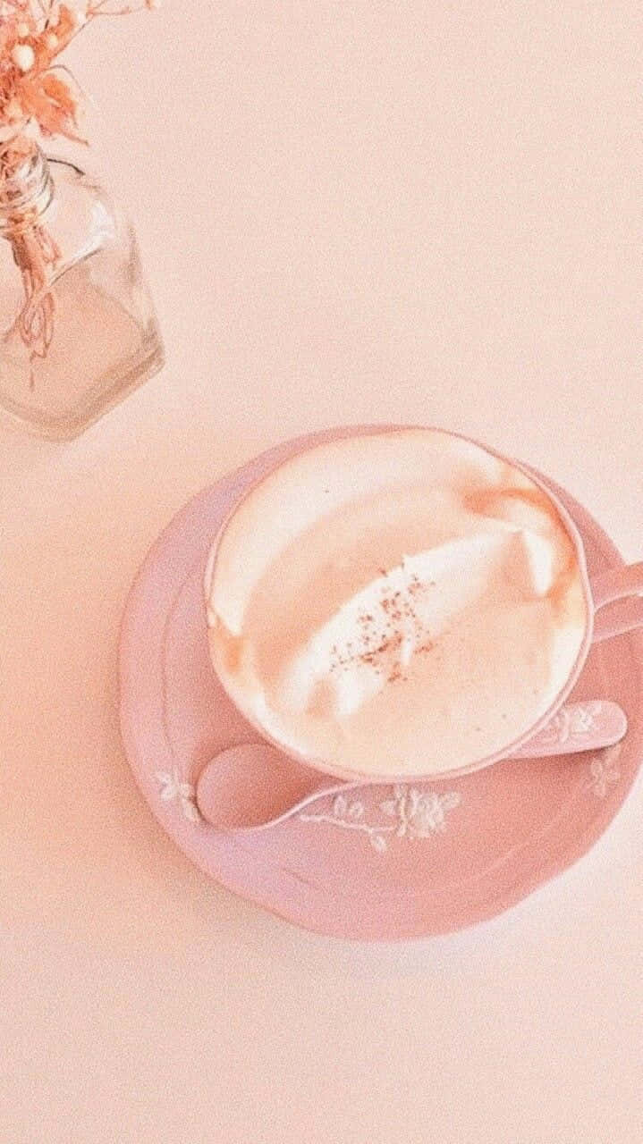 A Beautiful Peachy Pastel Landscape For You To Enjoy