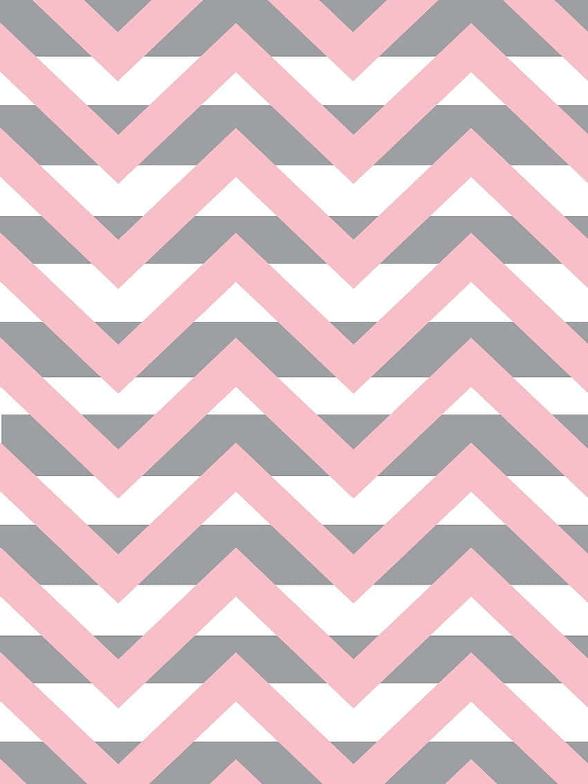 A Beautiful, Pink And Grey Abstract Floral Pattern. Background
