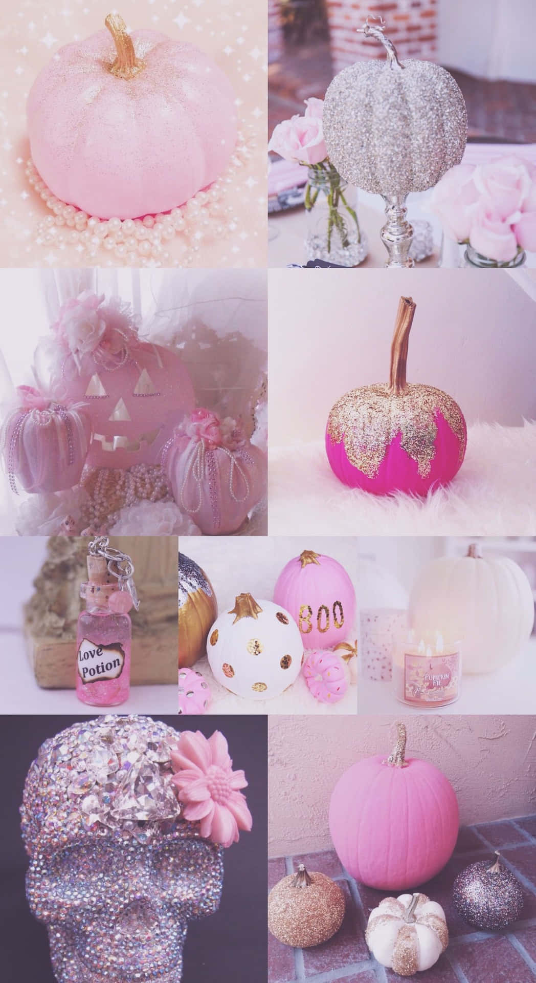A Beautiful Pink Pumpkin Perfect For Decoration Or A Halloween Display. Background