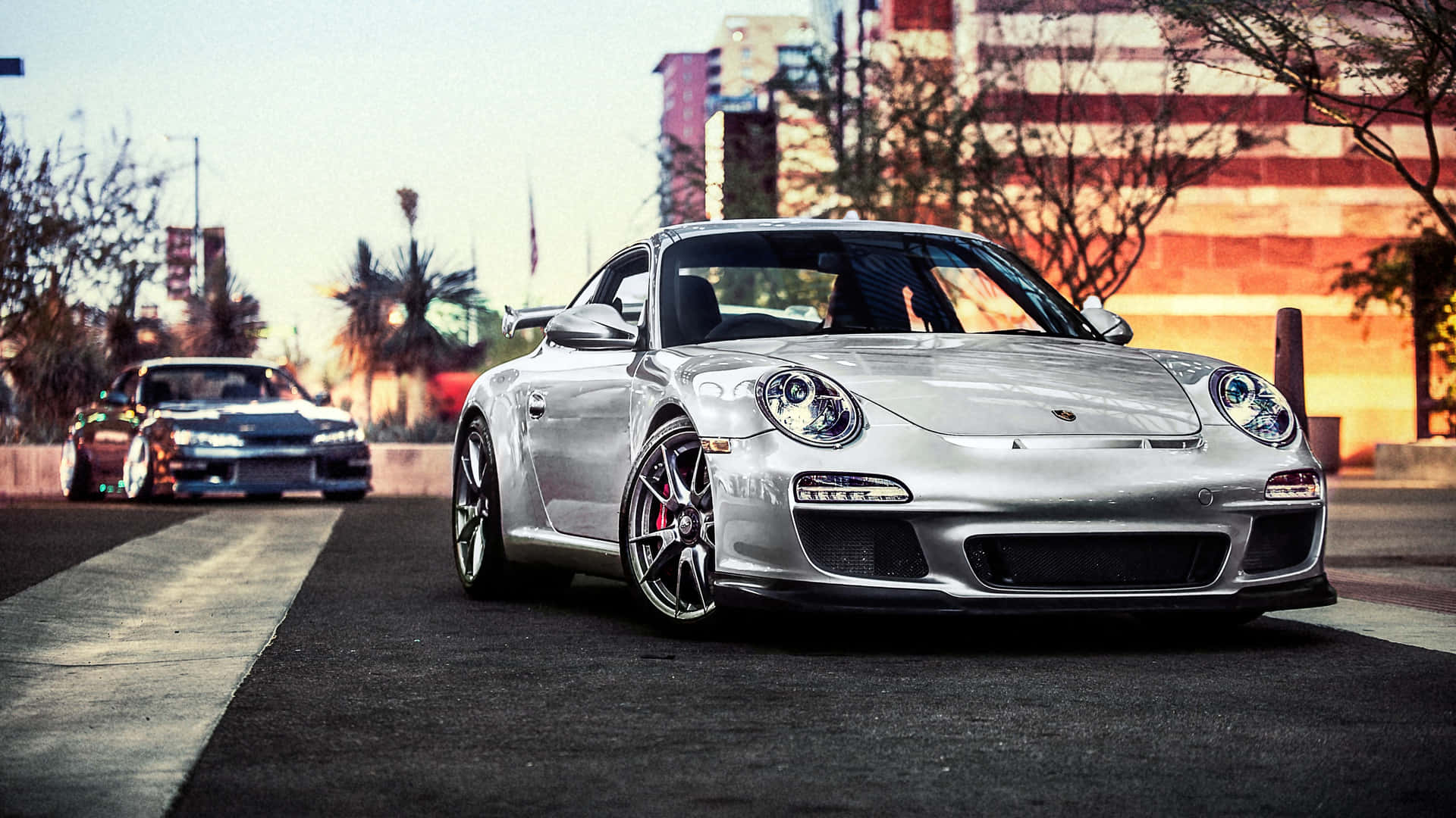A Beautiful Porsche 911 In 4k Ultra Hd. Background
