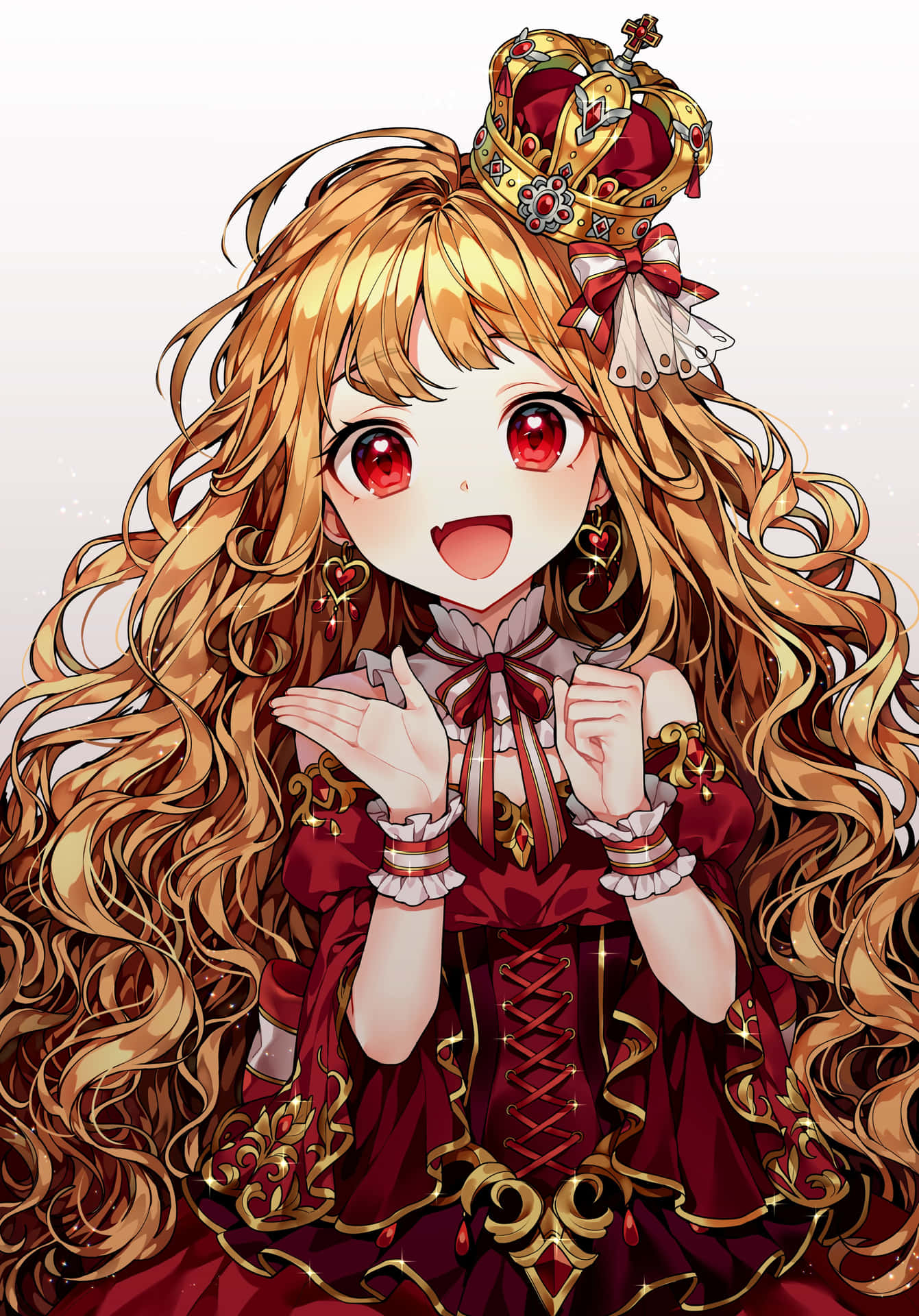 A Beautiful Queen In All Her Glory. Background