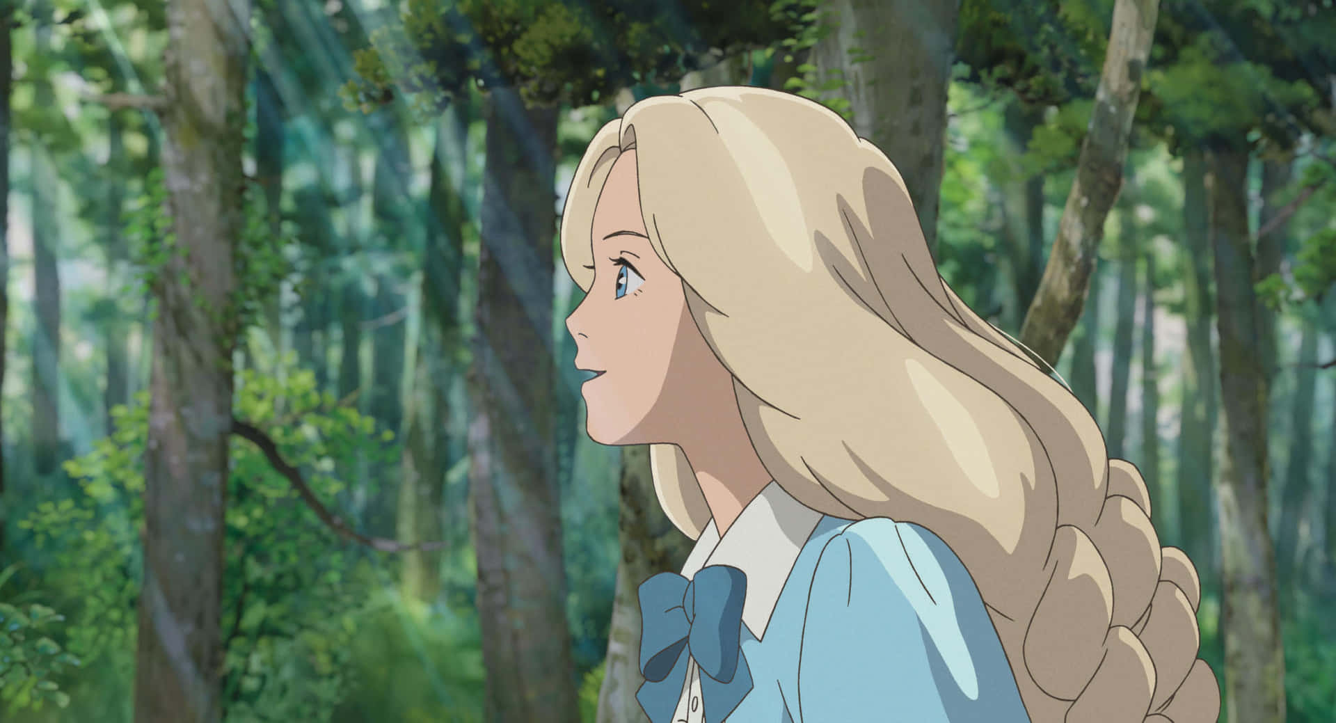 A Beautiful Scene From The Movie When Marnie Was There Background