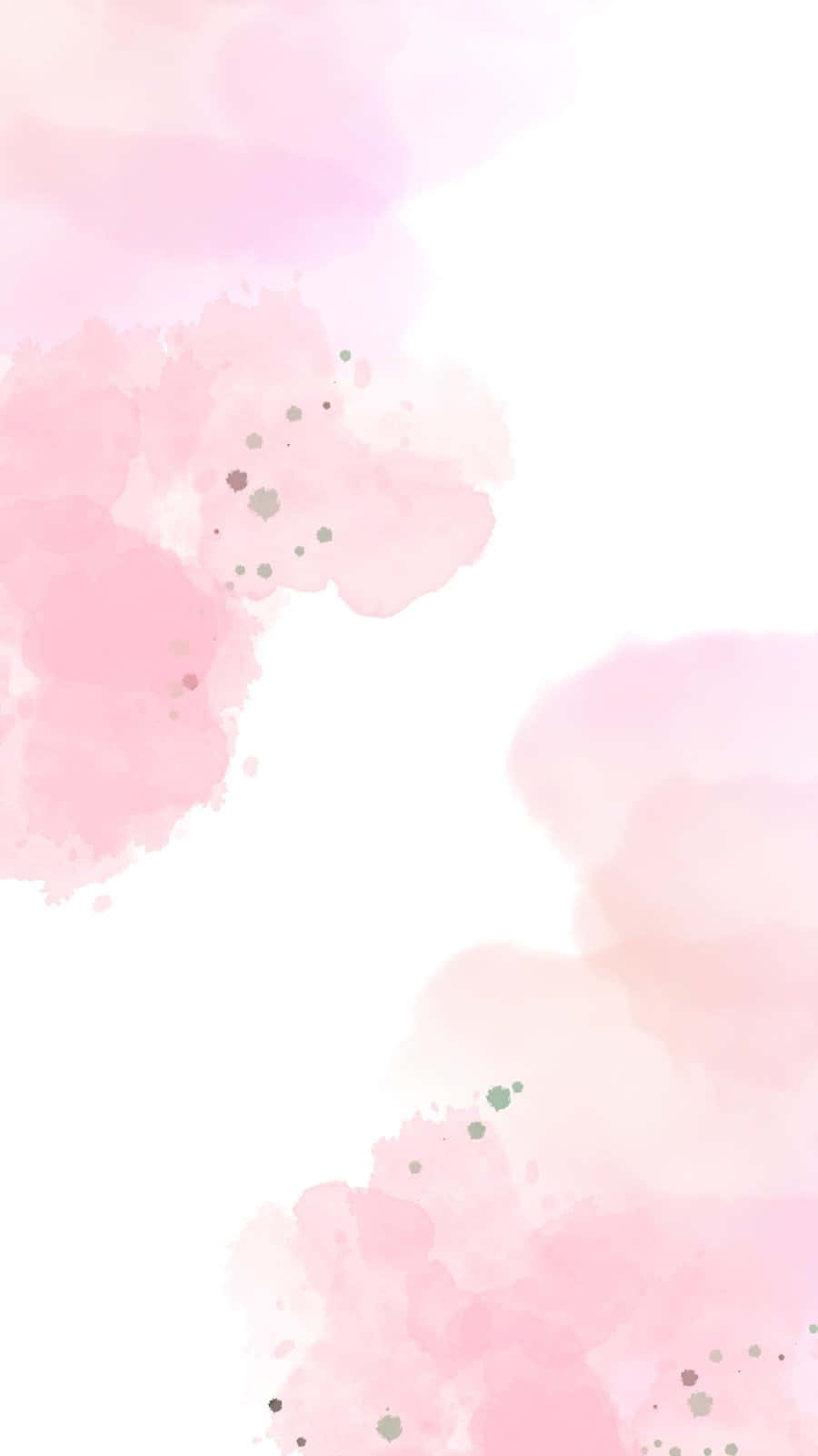 A Beautiful Splash Of Pink Watercolor Background