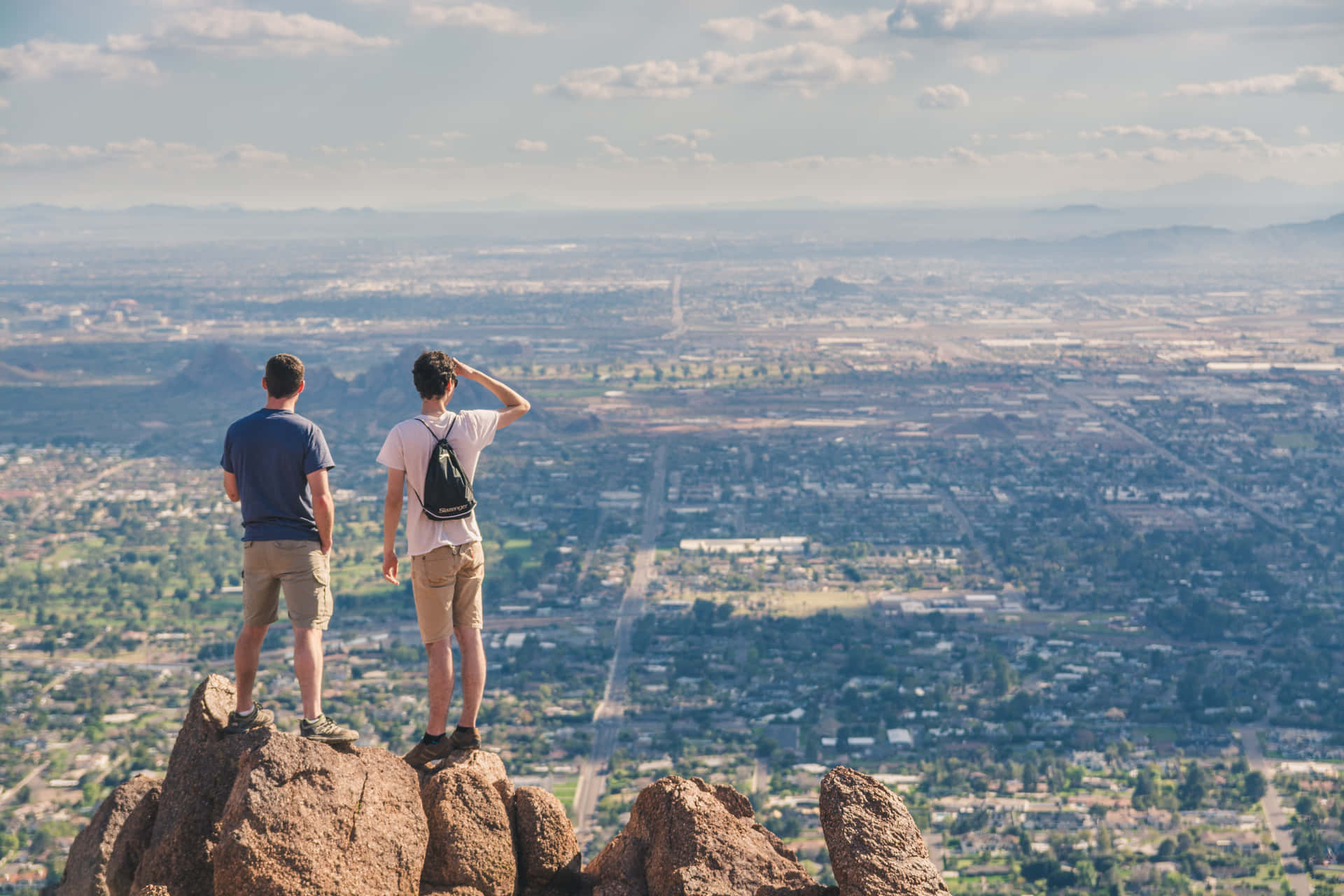 A Beautiful Sunrise Over Phoenix, Arizona Background