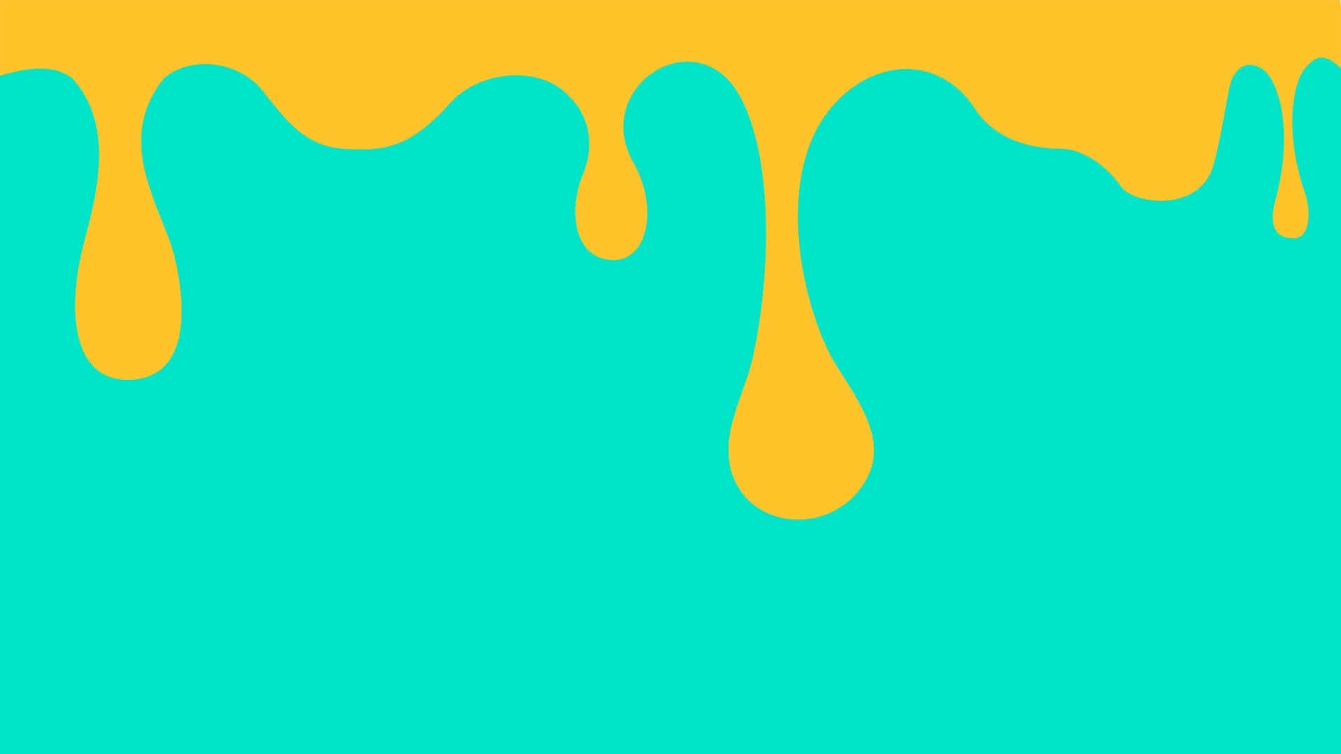 A Beautiful Teal Desktop With A Modern Yet Classic Aesthetic Background