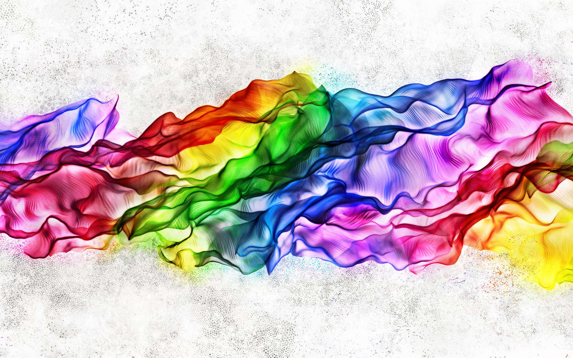 A Beautiful White Rainbow In The Sky Background