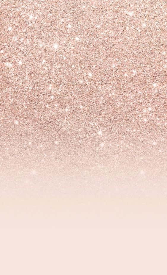 A Bed Of Pink And Rose Gold Roses, Blooming Together In Perfect Harmony. Background