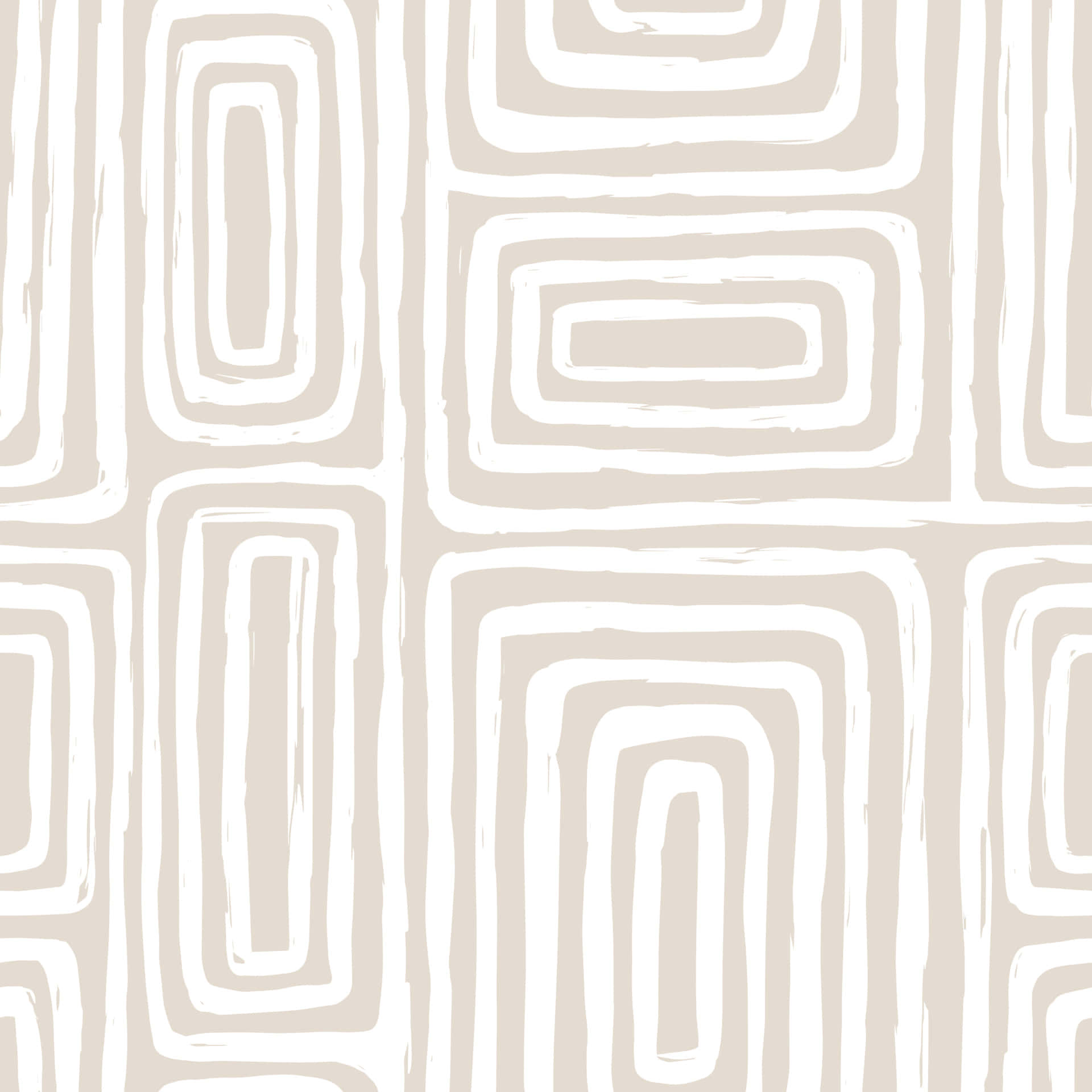 A Beige And White Pattern With Squares Background