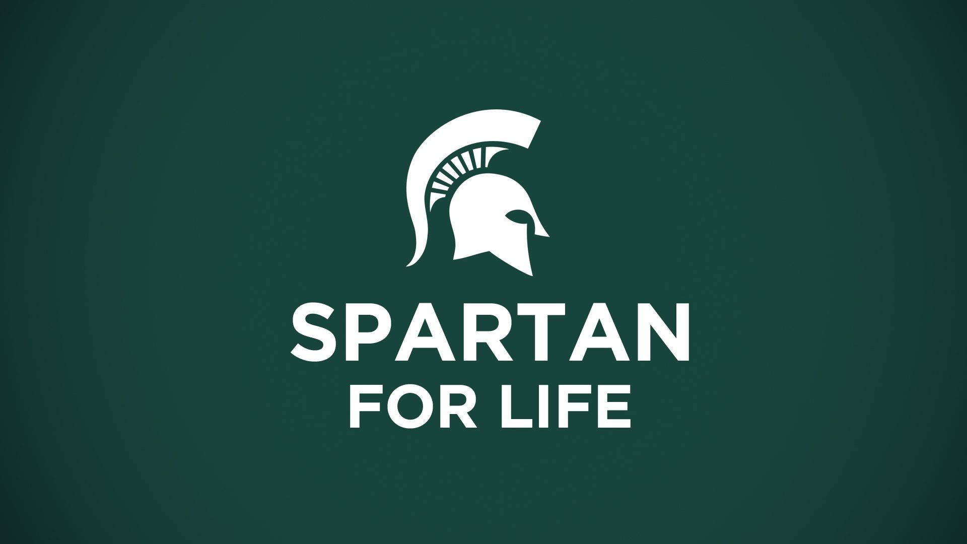 A Beloved Symbol Of Michigan State University, Spartan Forever Background
