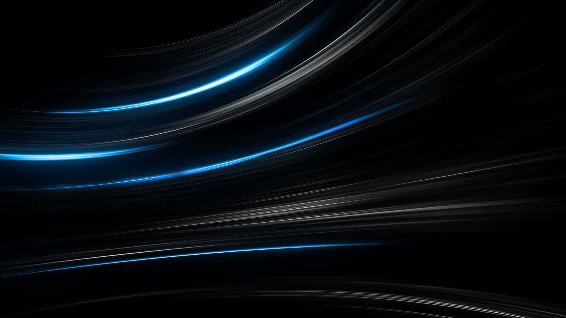 A Black And Blue Abstract Background With Blue Lights Background