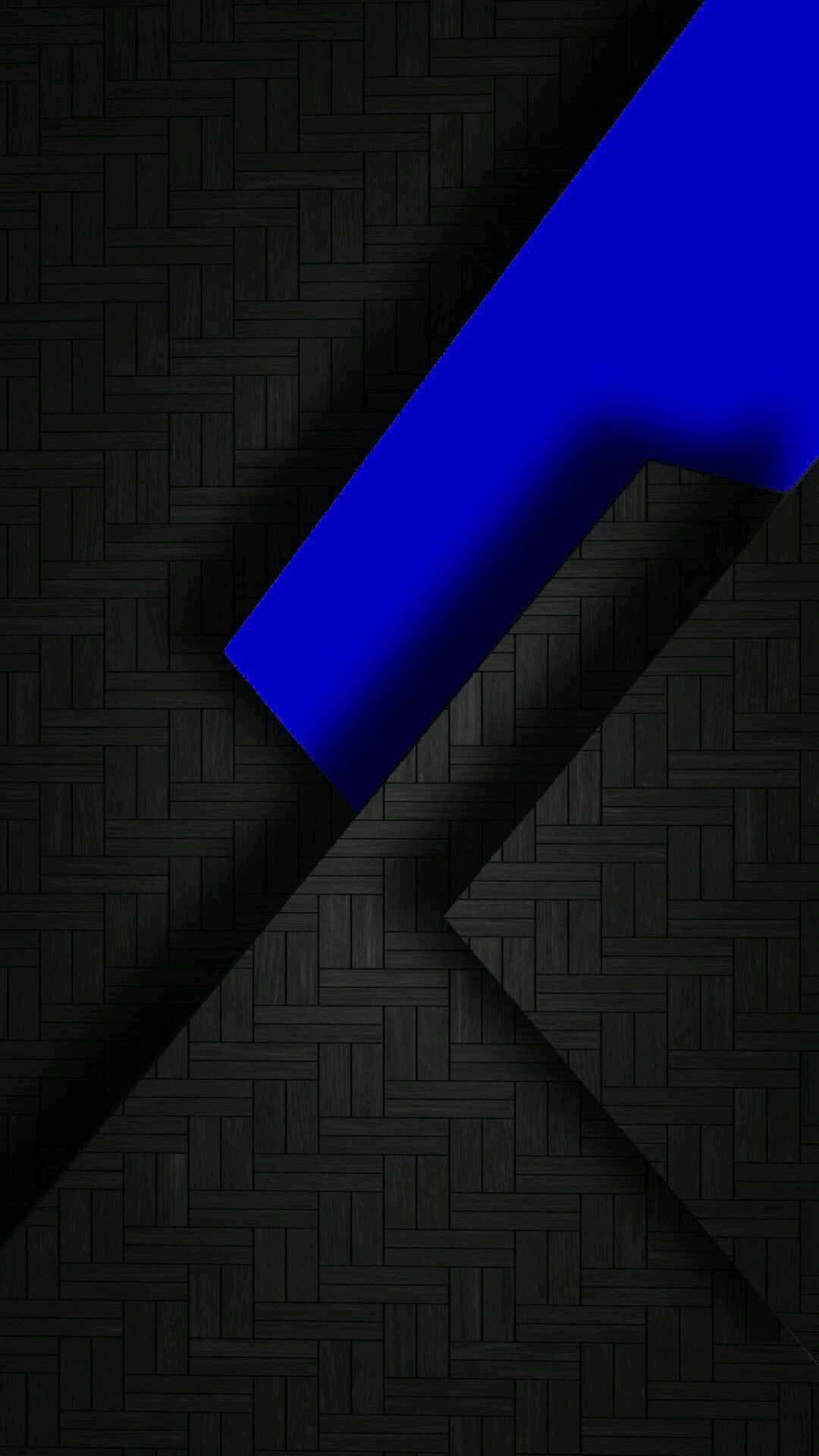 A Black And Blue Background With A Blue Line Background