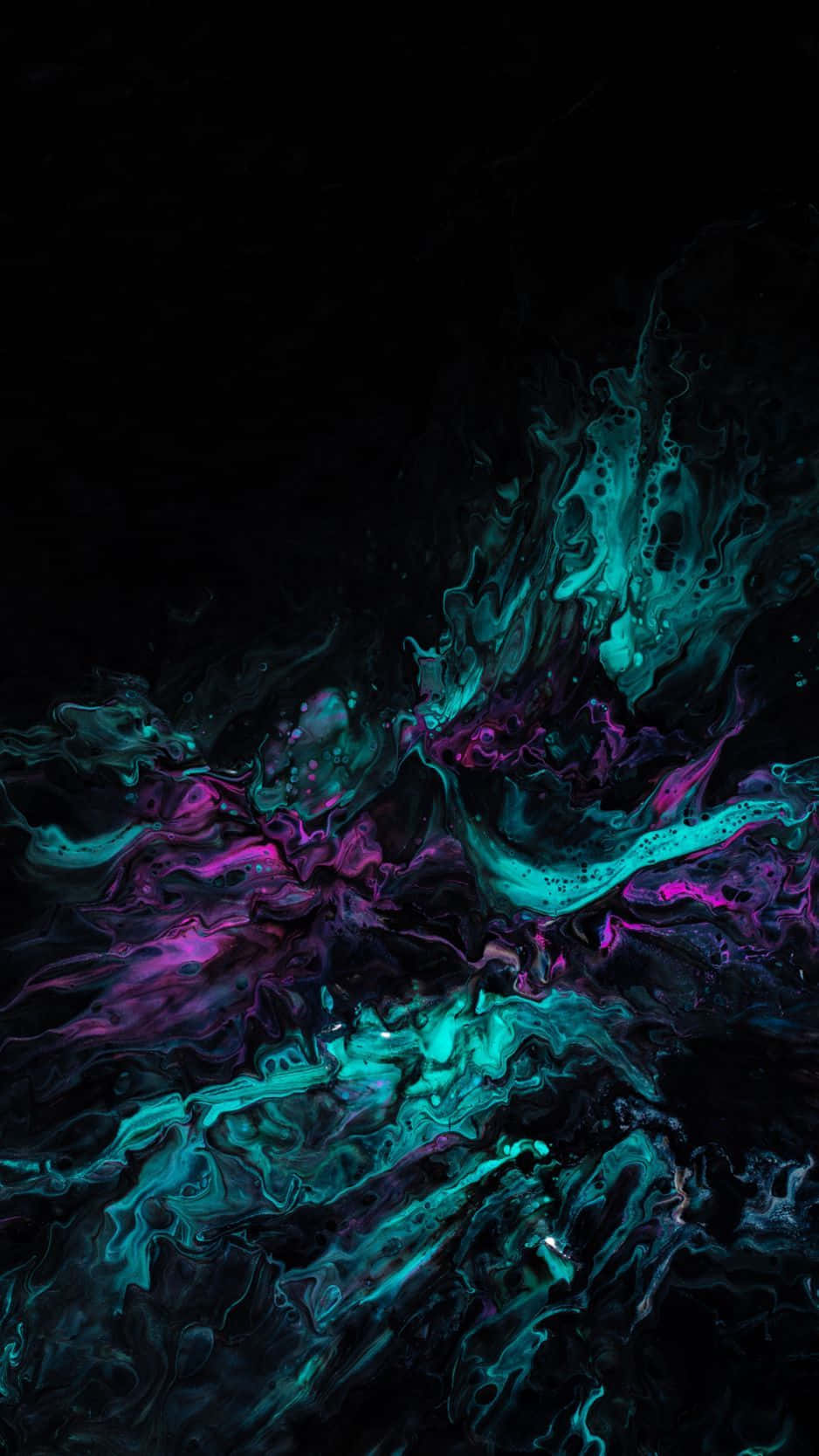 A Black And Purple Abstract Background With Swirls Background