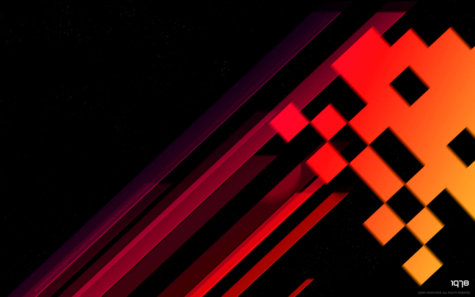A Black And Red Abstract Background With Squares Background