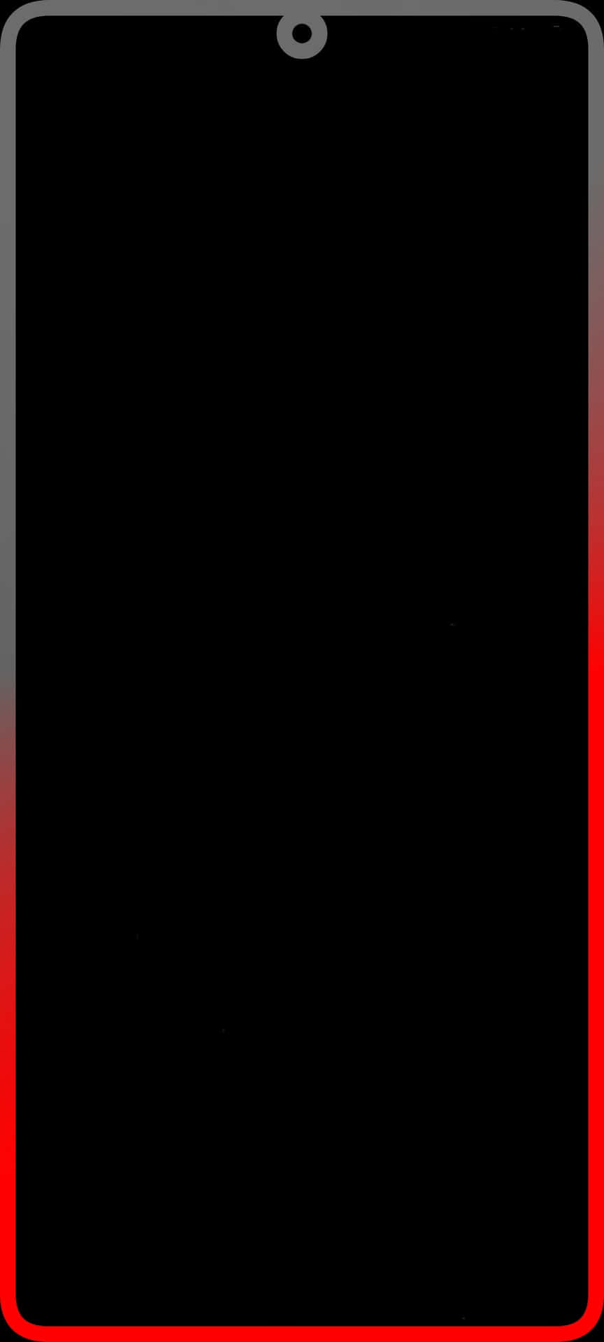 A Black And Red Square Frame With A Red Border Background