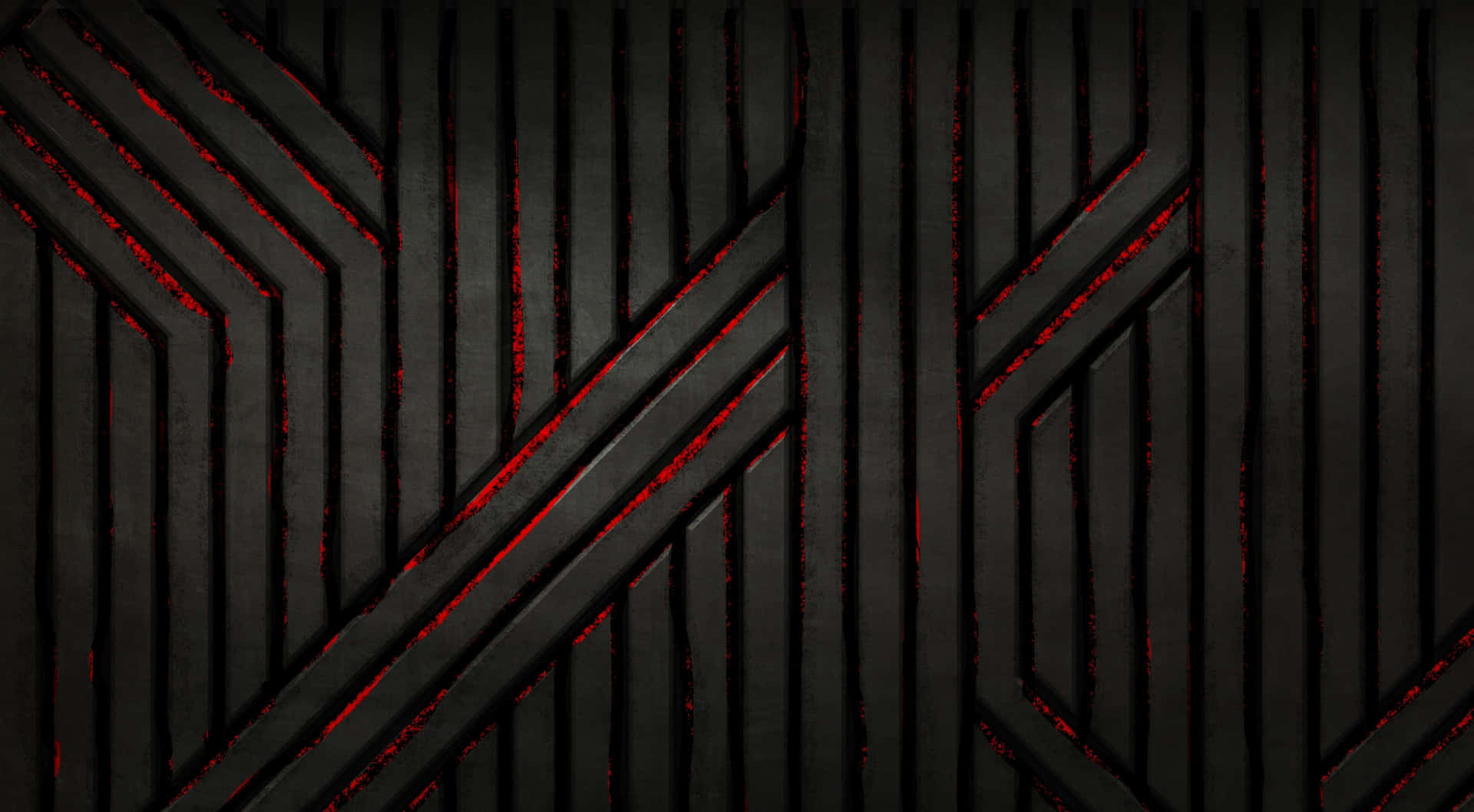 A Black And Red Wallpaper With A Red Stripe