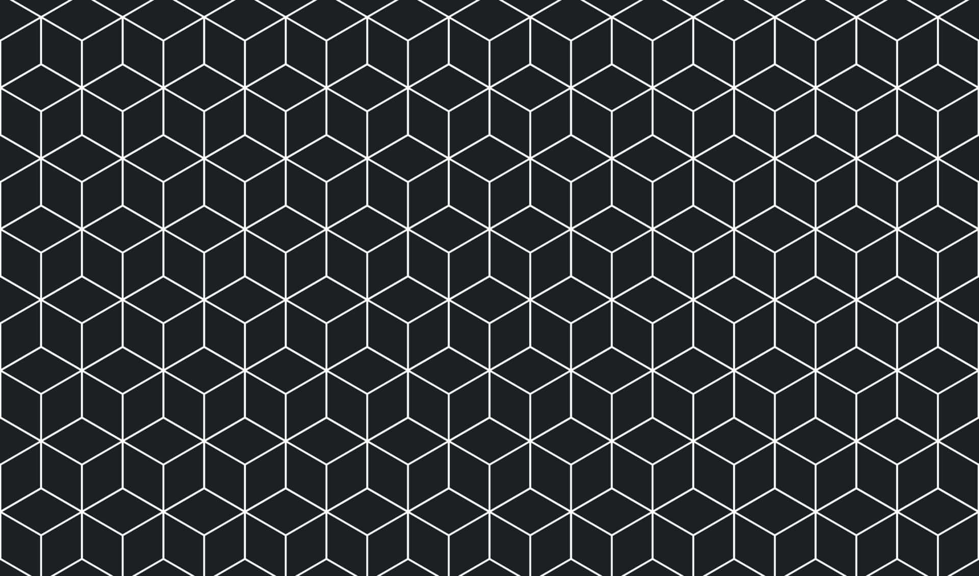 A Black And White Geometric Pattern Background