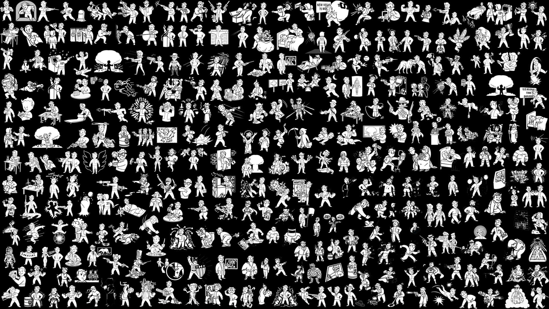 A Black And White Image Of A Large Group Of People Background