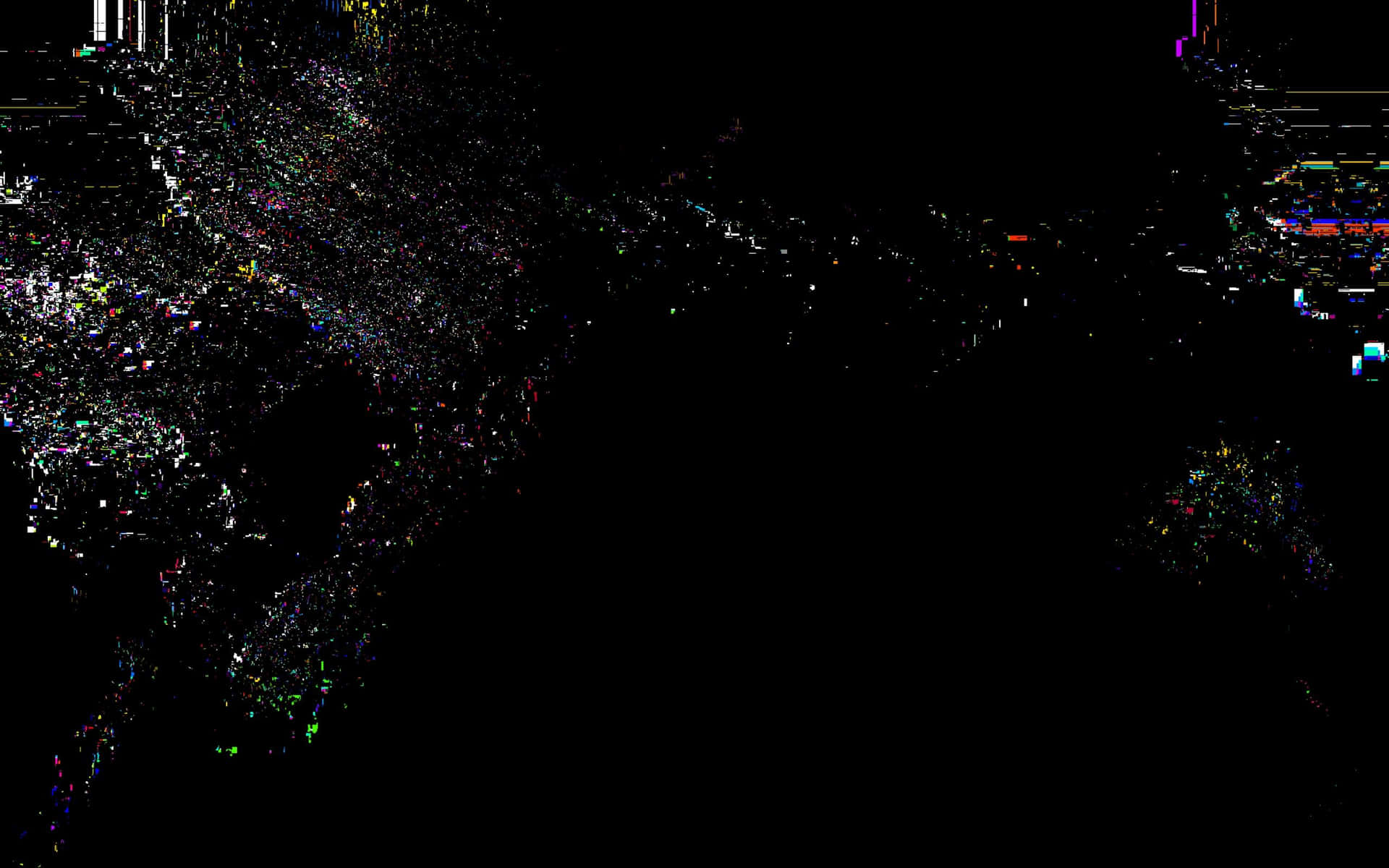 A Black And White Image Of A Tiger