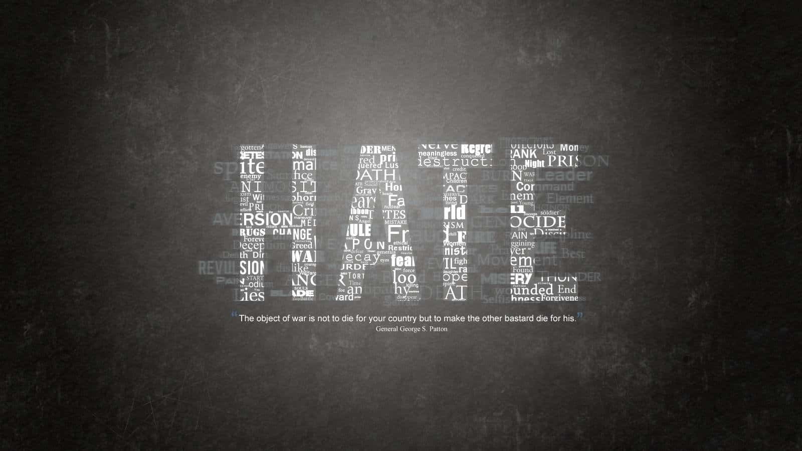 A Black And White Image Of The Word Hate Background