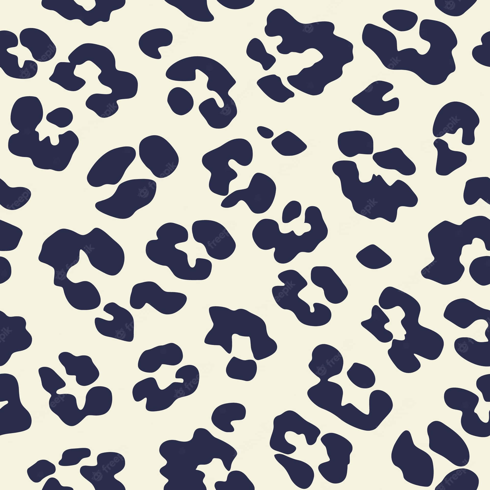 A Black And White Leopard Print Pattern Background