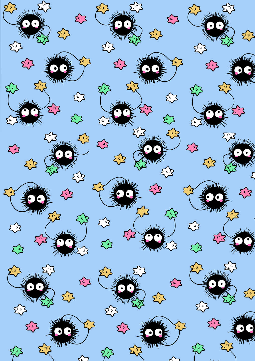 A Black And White Pattern With Black And White Owls Background