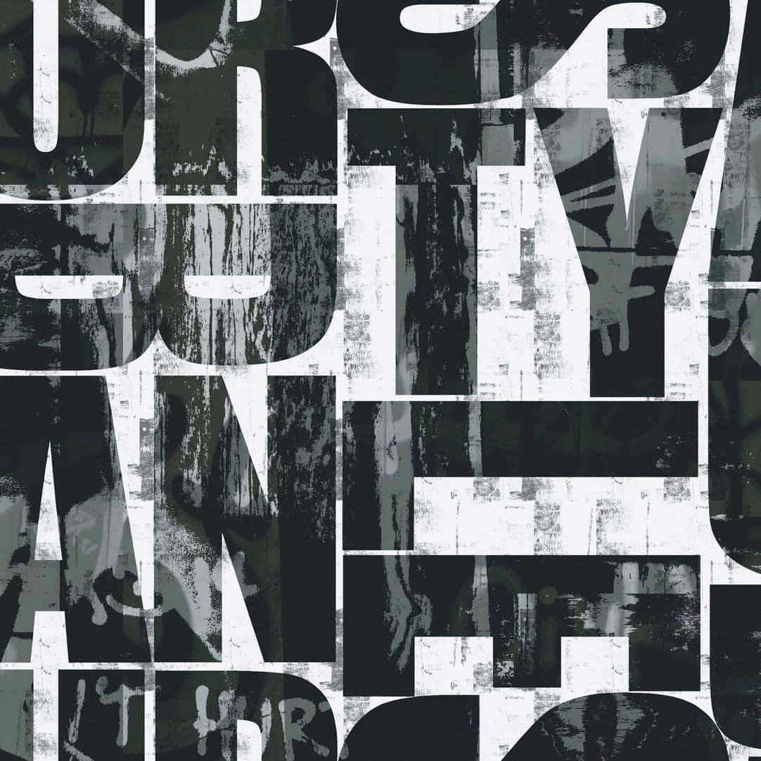 A Black And White Photo Of A Poster With The Words'survival' Background