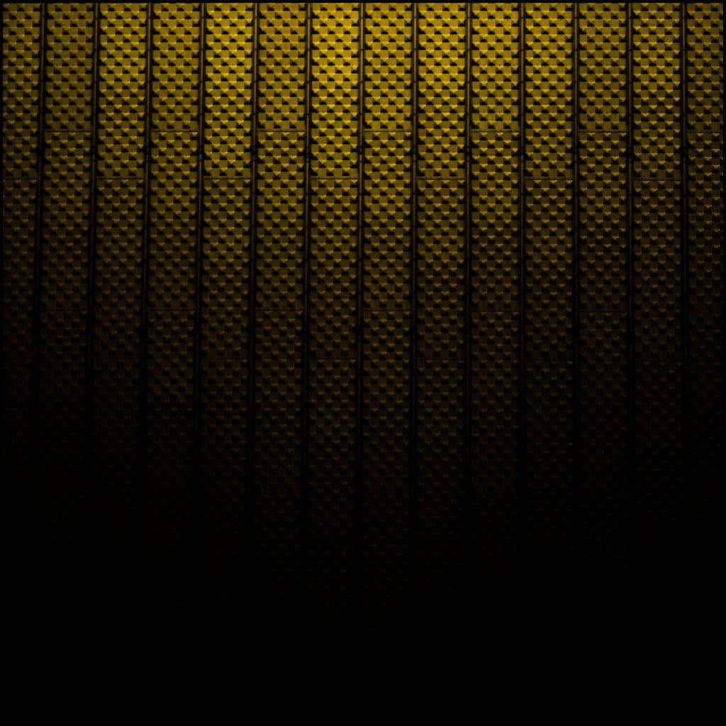 A Black And Yellow Background With A Yellow Stripe Background