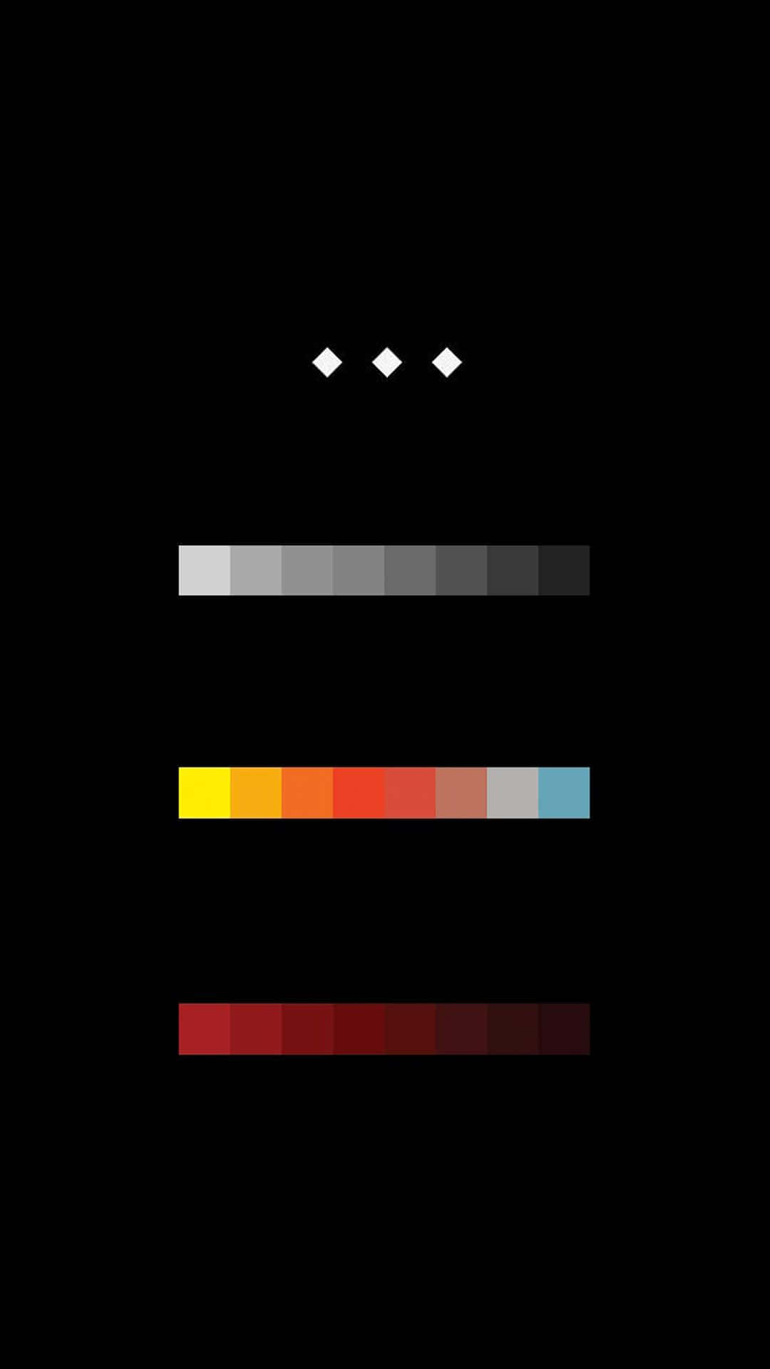 A Black Background With A Color Palette Background