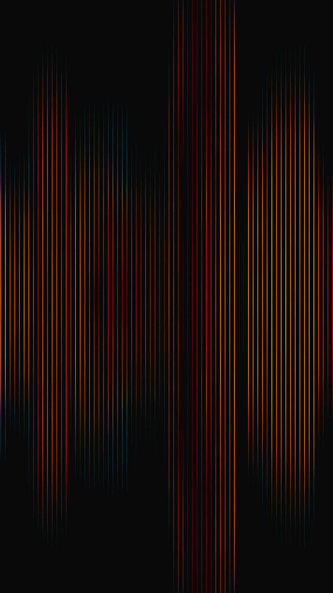 A Black Background With Colorful Lines Background