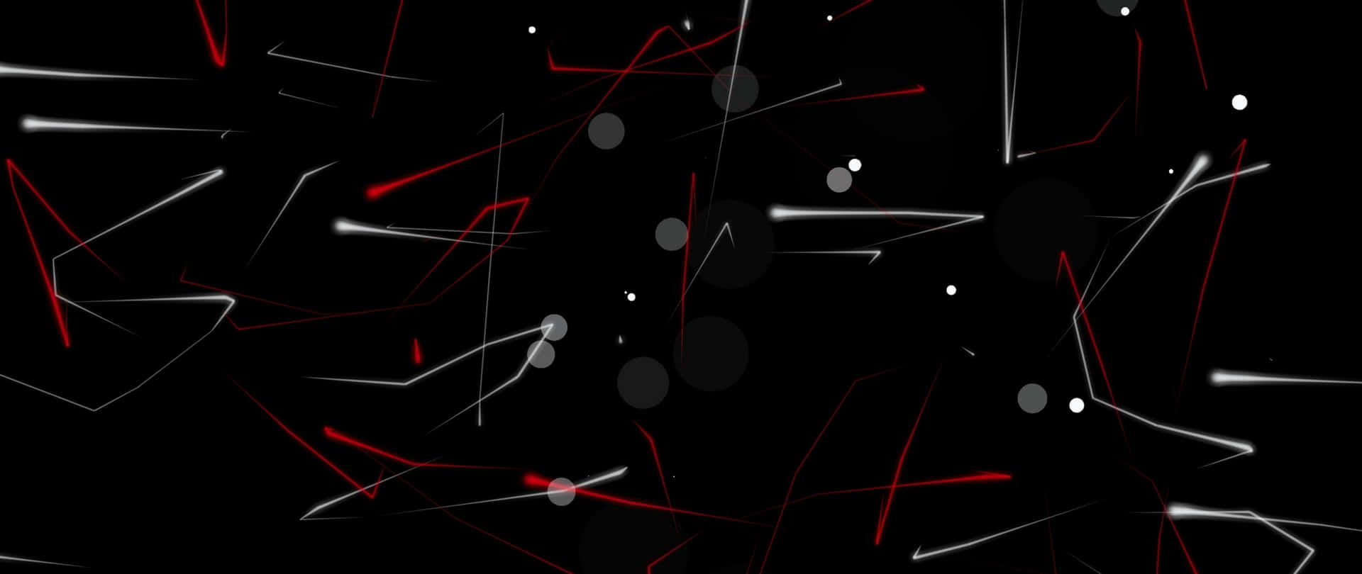 A Black Background With Red And White Lines Background