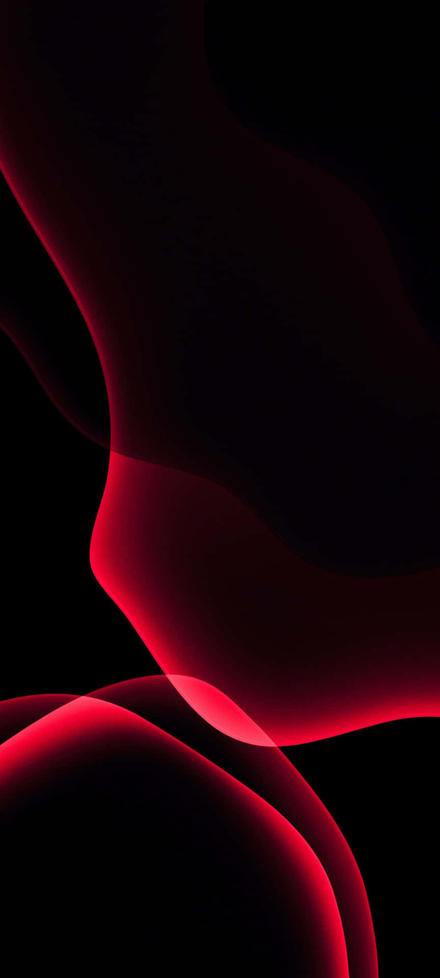 A Black Background With Red Light Background