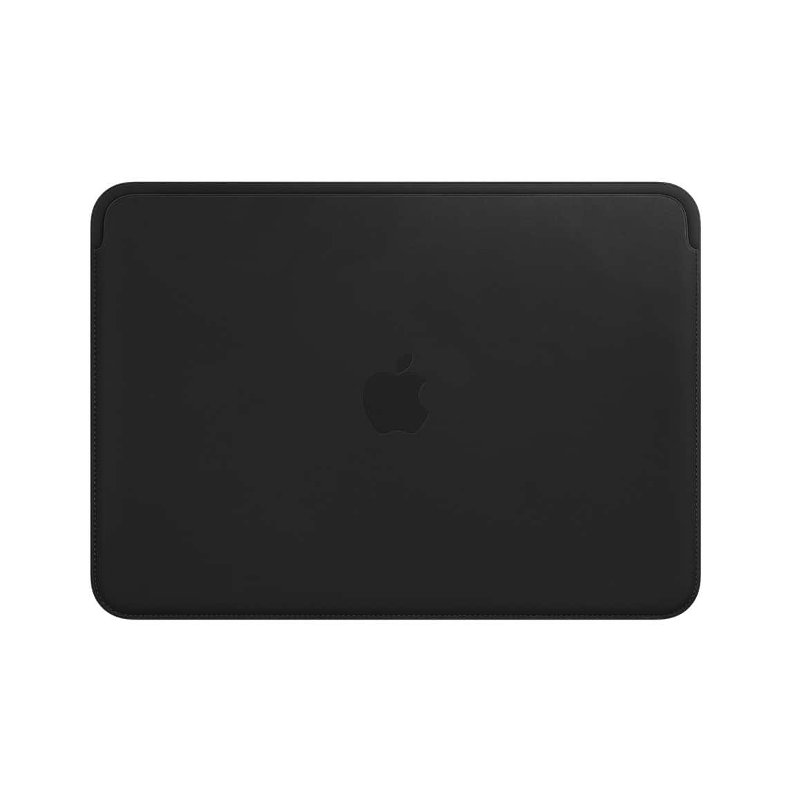 A Black Leather Case For An Apple Macbook Background