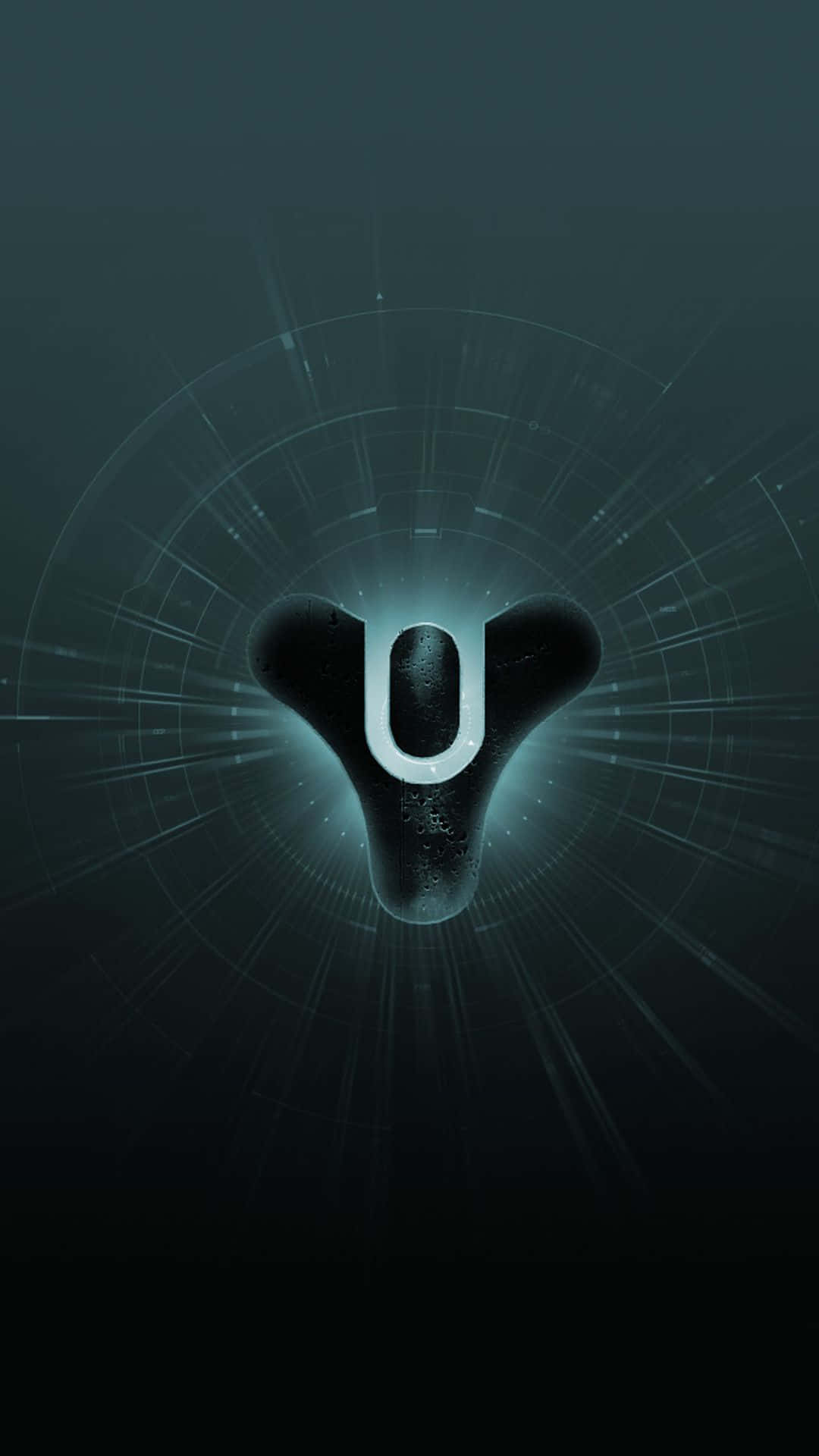 A Black Logo With A U In The Middle Background
