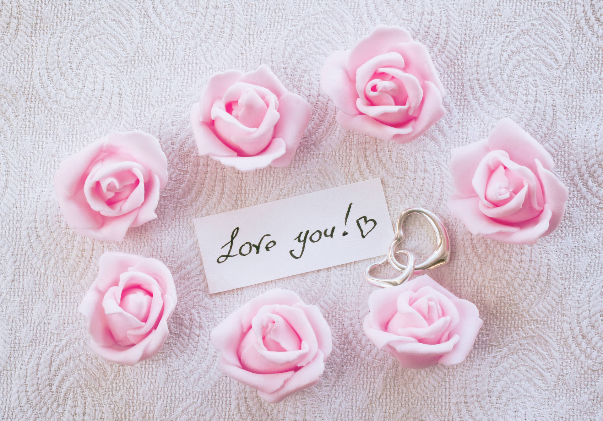 A Bloom Of Love: Romantic Rose Background