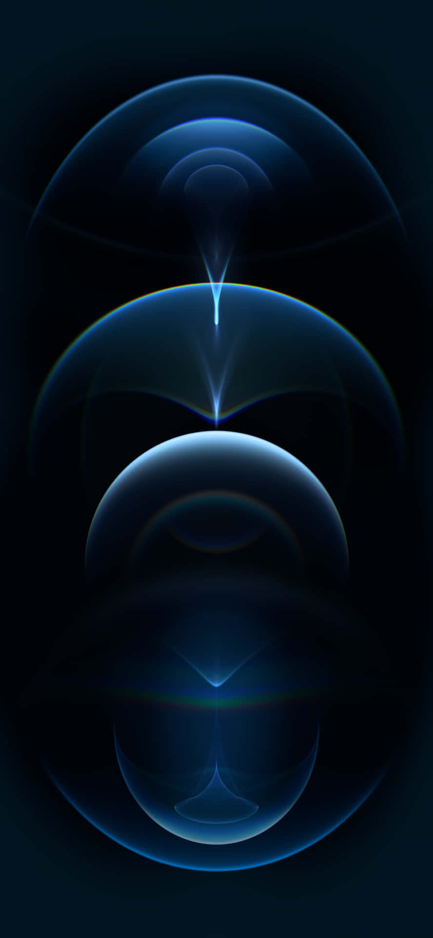 A Blue Abstract Background With A Blue Light Background