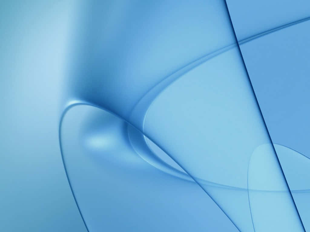 A Blue Abstract Background With A Curve Background