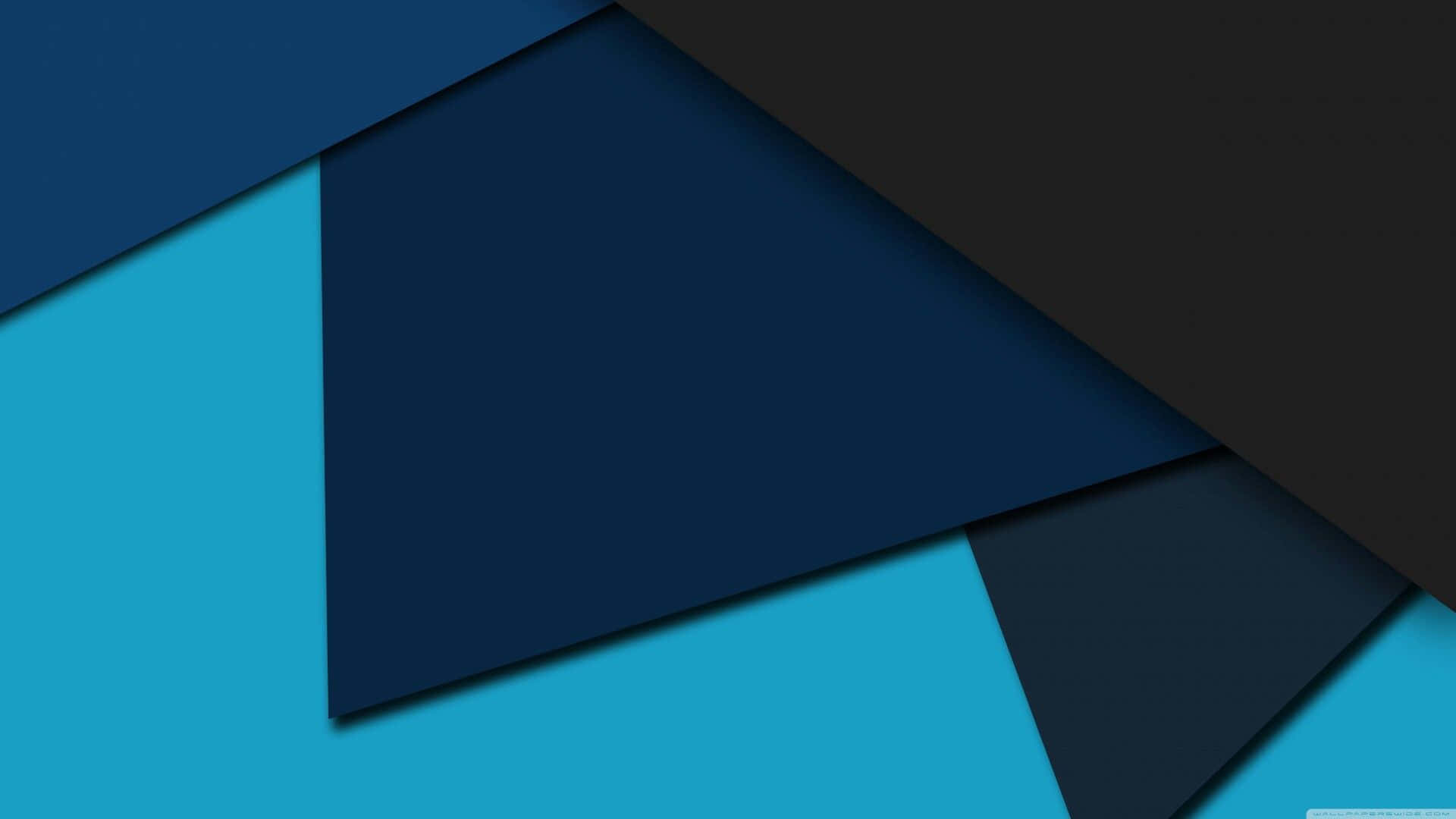 A Blue And Black Background With Triangles Background