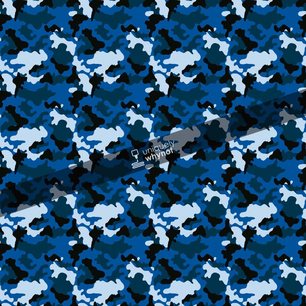 A Blue And Black Camouflage Pattern Background