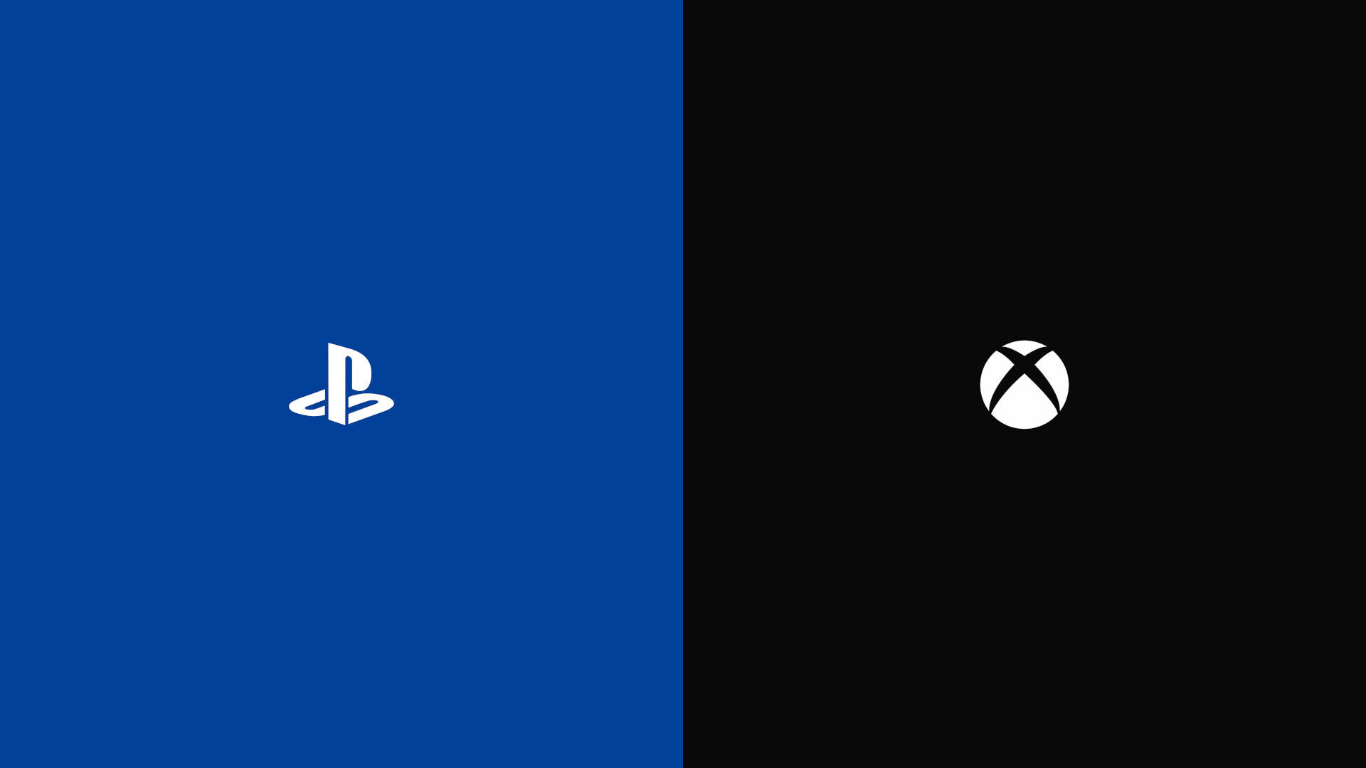 A Blue And Black Logo With A Xbox Logo Background