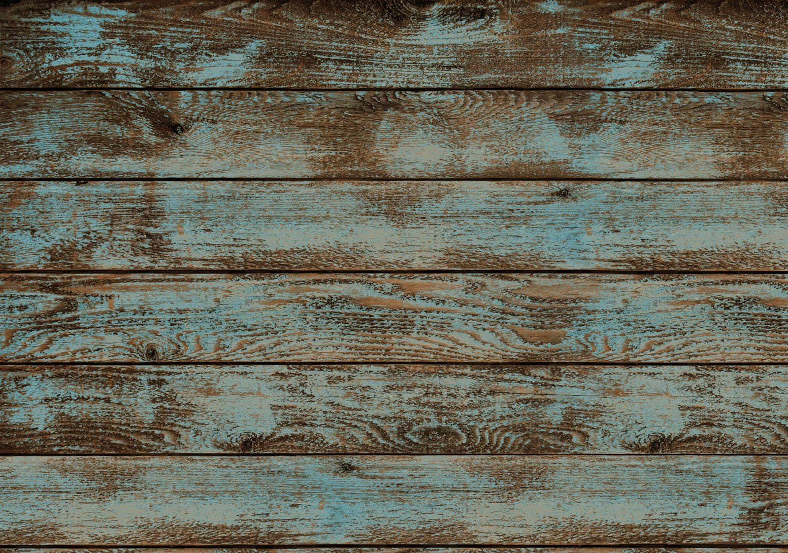 A Blue And Brown Wood Plank Background Background