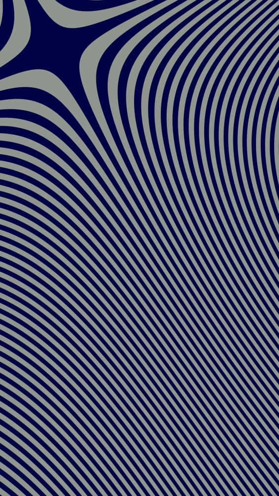 A Blue And Gray Abstract Pattern With A Wave Pattern Background