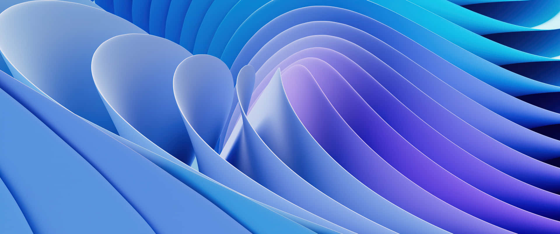 A Blue And Purple Abstract Background With A Wave Pattern