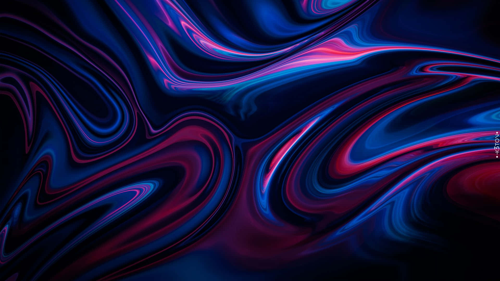 A Blue And Purple Swirled Background