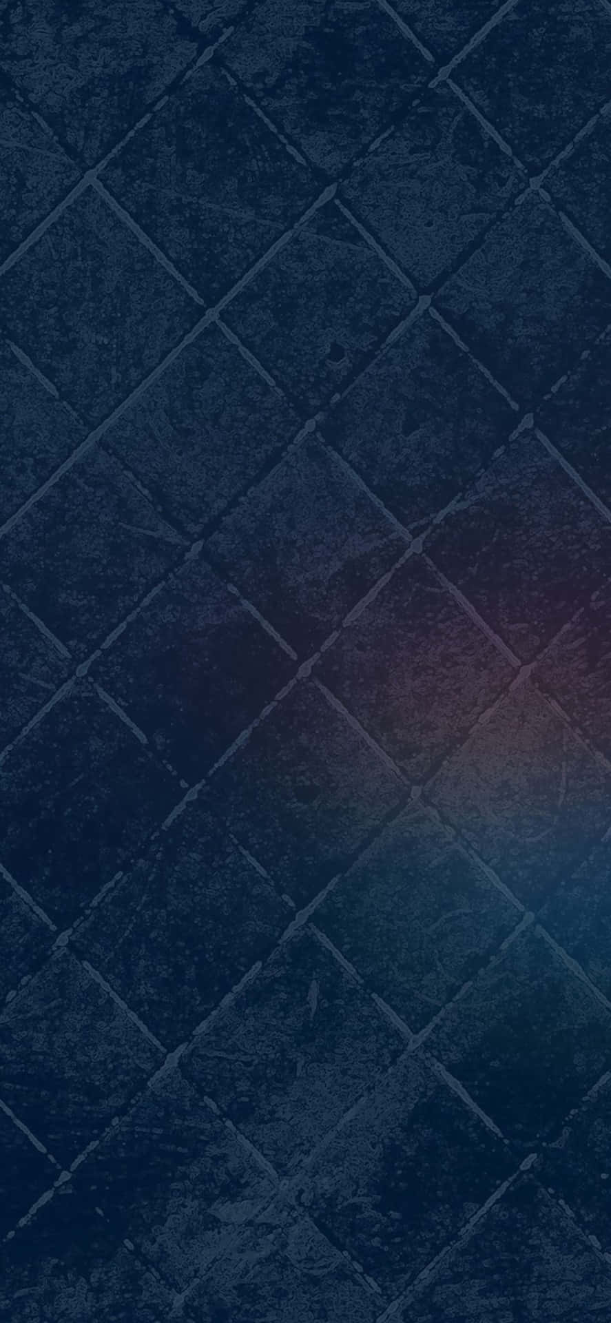 A Blue And Purple Tiled Background With A Rainbow Background